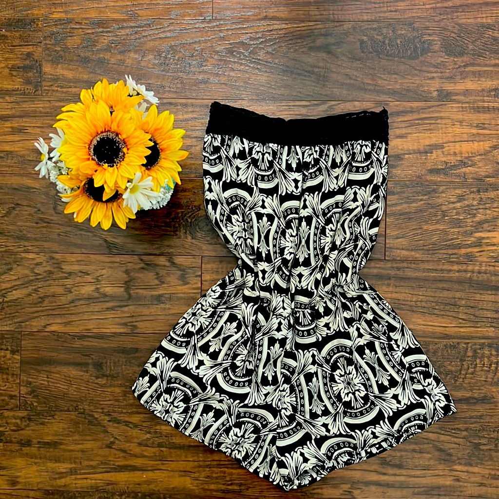 Small Patterned Romper